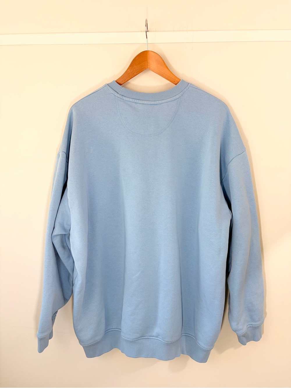 Adidas light blue oversized sweatshirt - Picture 3 of 3
